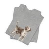 English Foxhound Mom Shirt, Vintage Dog Sketch Tee, Dog Mom Gift