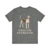 English Foxhound Shirt, Vintage Dog Sketch Tee, Dog Lover Gift