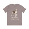 English Foxhound Shirt, Vintage Dog Sketch Tee, Dog Lover Gift