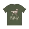 English Setter Lover Shirt, Vintage Dog Sketch Tee, Dog Lover Gift English Setter Lover Shirt, Vintage Dog Sketch Tee, Dog Lover Gift