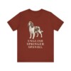 English Springer Spaniel Lover Shirt, Vintage Dog Sketch Tee, Dog Lover Gift
