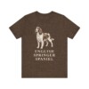English Springer Spaniel Lover Shirt, Vintage Dog Sketch Tee, Dog Lover Gift