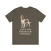 English Springer Spaniel Lover Shirt, Vintage Dog Sketch Tee, Dog Lover Gift