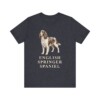 English Springer Spaniel Lover Shirt, Vintage Dog Sketch Tee, Dog Lover Gift