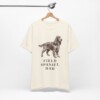 Field Spaniel Dad Shirt, Vintage Dog Sketch Tee, Dog Dad Gift