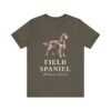 Field Spaniel Latin Shirt, Vintage Dog Sketch Tee, Dog Latin Gift