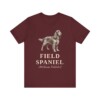 Field Spaniel Latin Shirt, Vintage Dog Sketch Tee, Dog Latin Gift
