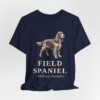 Field Spaniel Latin Shirt, Vintage Dog Sketch Tee, Dog Latin Gift