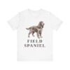 Field Spaniel Shirt, Vintage Dog Sketch Tee, Dog Lover Gift