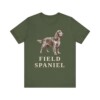 Field Spaniel Shirt, Vintage Dog Sketch Tee, Dog Lover Gift