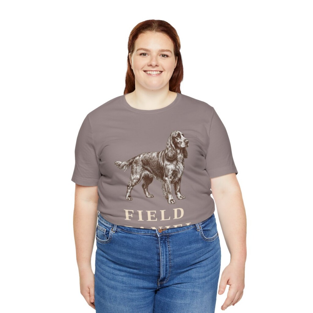 Field Spaniel Shirt, Vintage Dog Sketch Tee, Dog Lover Gift