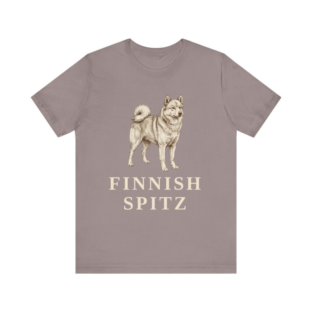 Finnish Spitz Lover Shirt, Vintage Dog Sketch Tee, Dog Lover Gift Finnish Spitz Lover Shirt, Vintage Dog Sketch Tee, Dog Lover Gift