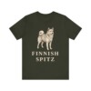 Finnish Spitz Lover Shirt, Vintage Dog Sketch Tee, Dog Lover Gift Finnish Spitz Lover Shirt, Vintage Dog Sketch Tee, Dog Lover Gift