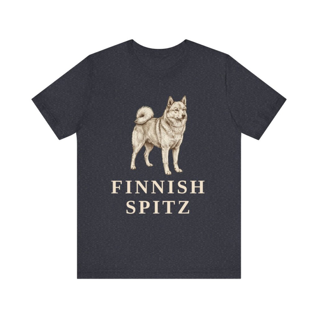 Finnish Spitz Lover Shirt, Vintage Dog Sketch Tee, Dog Lover Gift Finnish Spitz Lover Shirt, Vintage Dog Sketch Tee, Dog Lover Gift
