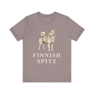 Finnish Spitz Lover Shirt, Vintage Dog Sketch Tee, Dog Lover Gift
