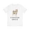 Finnish Spitz Lover Shirt, Vintage Dog Sketch Tee, Dog Lover Gift Finnish Spitz Lover Shirt, Vintage Dog Sketch Tee, Dog Lover Gift