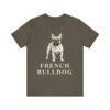 French Bulldog Lover Shirt, Vintage Dog Sketch Tee, Dog Lover Gift