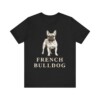 French Bulldog Lover Shirt, Vintage Dog Sketch Tee, Dog Lover Gift