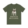 French Bulldog Lover Shirt, Vintage Dog Sketch Tee, Dog Lover Gift
