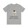 French Bulldog Lover Shirt, Vintage Dog Sketch Tee, Dog Lover Gift