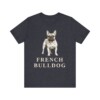 French Bulldog Lover Shirt, Vintage Dog Sketch Tee, Dog Lover Gift
