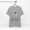 French Bulldog Lover Shirt, Vintage Dog Sketch Tee, Dog Lover Gift