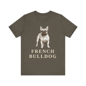 French Bulldog Lover Shirt, Vintage Dog Sketch Tee, Dog Lover Gift