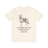 Gerberian Shepsky Mom Shirt, Vintage Dog Sketch Tee, Dog Mom Gift