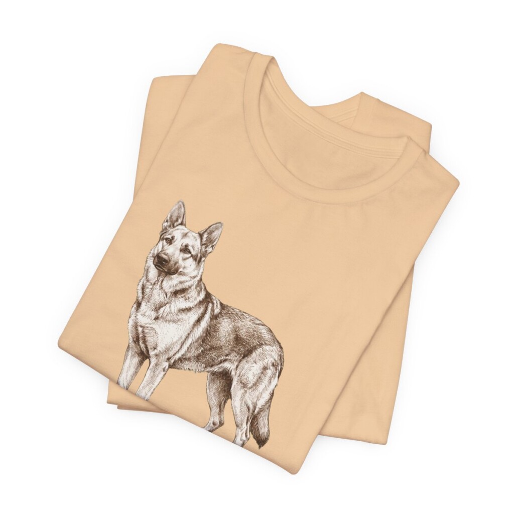 Gerberian Shepsky Mom Shirt, Vintage Dog Sketch Tee, Dog Mom Gift