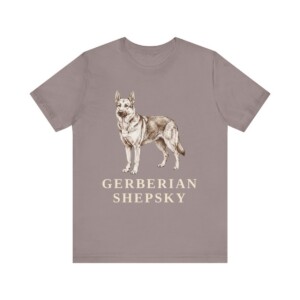 Gerberian Shepsky Shirt, Vintage Dog Sketch Tee, Dog Lover Gift