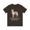 Gerberian Shepsky Shirt, Vintage Dog Sketch Tee, Dog Lover Gift