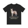 Gerberian Shepsky Shirt, Vintage Dog Sketch Tee, Dog Lover Gift