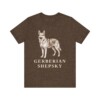 Gerberian Shepsky Shirt, Vintage Dog Sketch Tee, Dog Lover Gift