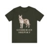 Gerberian Shepsky Shirt, Vintage Dog Sketch Tee, Dog Lover Gift