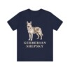 Gerberian Shepsky Shirt, Vintage Dog Sketch Tee, Dog Lover Gift