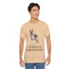 German Shepherd Lover Shirt, Vintage Dog Sketch Tee, Dog Lover Gift
