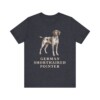 German Shorthaired Pointer Lover Shirt, Vintage Dog Sketch Tee, Dog Lover Gift