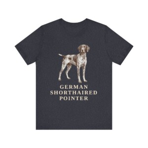 German Shorthaired Pointer Lover Shirt, Vintage Dog Sketch Tee, Dog Lover Gift