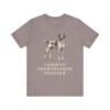 German Shorthaired Pointer Lover Shirt, Vintage Dog Sketch Tee, Dog Lover Gift