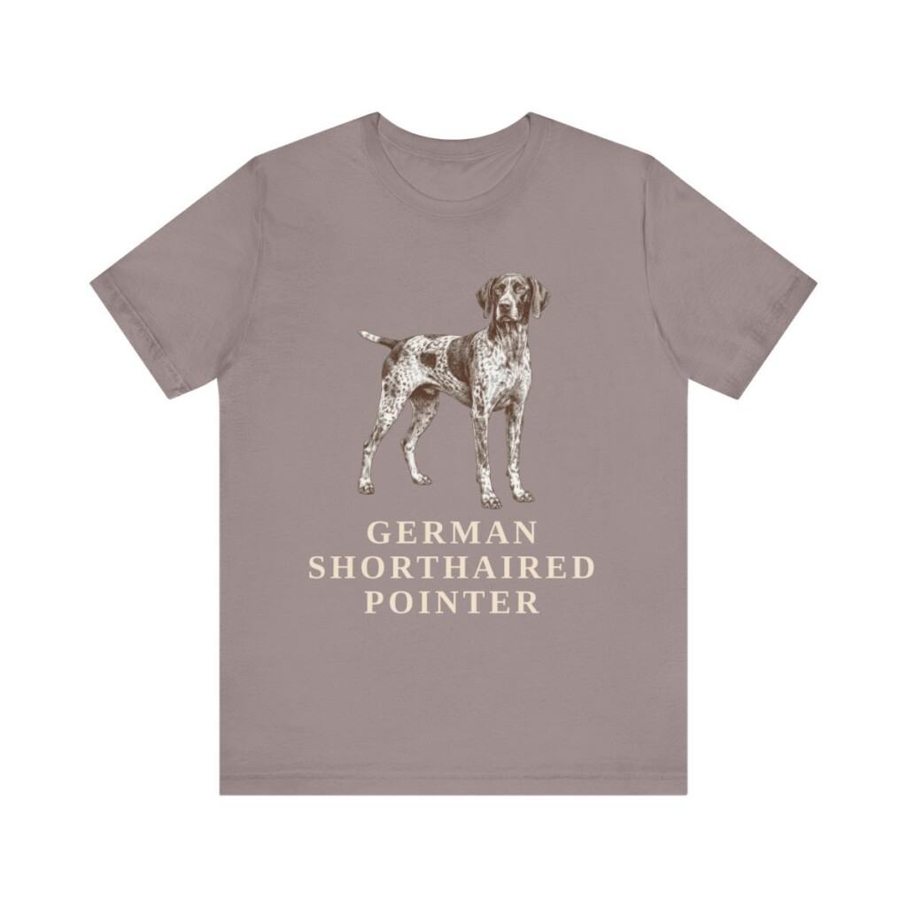 German Shorthaired Pointer Lover Shirt, Vintage Dog Sketch Tee, Dog Lover Gift