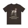 German Shorthaired Pointer Lover Shirt, Vintage Dog Sketch Tee, Dog Lover Gift