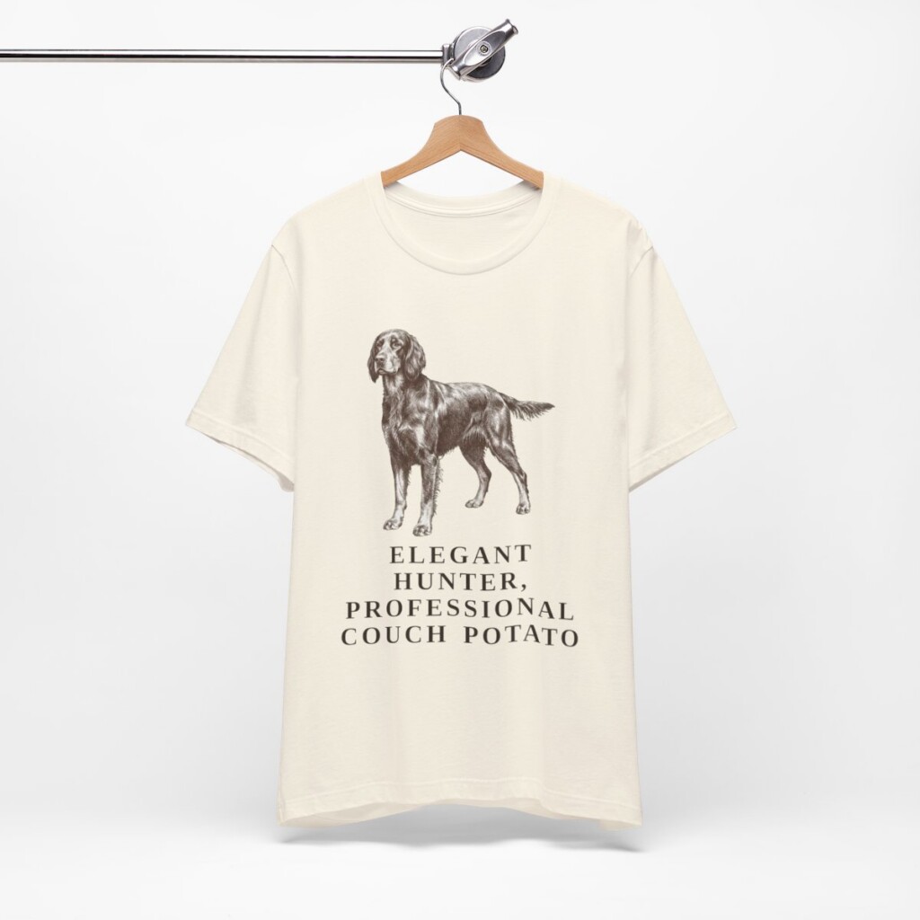 Gordon Setter Humor Shirt, Vintage Dog Sketch Tee, Dog Humor Gift