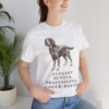 Gordon Setter Humor Shirt, Vintage Dog Sketch Tee, Dog Humor Gift