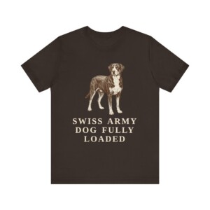 Greater Swiss Mountain Dog Humor Shirt, Vintage Dog Sketch Tee, Dog Humor Gift