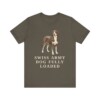 Greater Swiss Mountain Dog Humor Shirt, Vintage Dog Sketch Tee, Dog Humor Gift