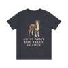 Greater Swiss Mountain Dog Humor Shirt, Vintage Dog Sketch Tee, Dog Humor Gift