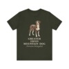 Greater Swiss Mountain Dog Latin Shirt, Vintage Dog Sketch Tee, Dog Latin Gift