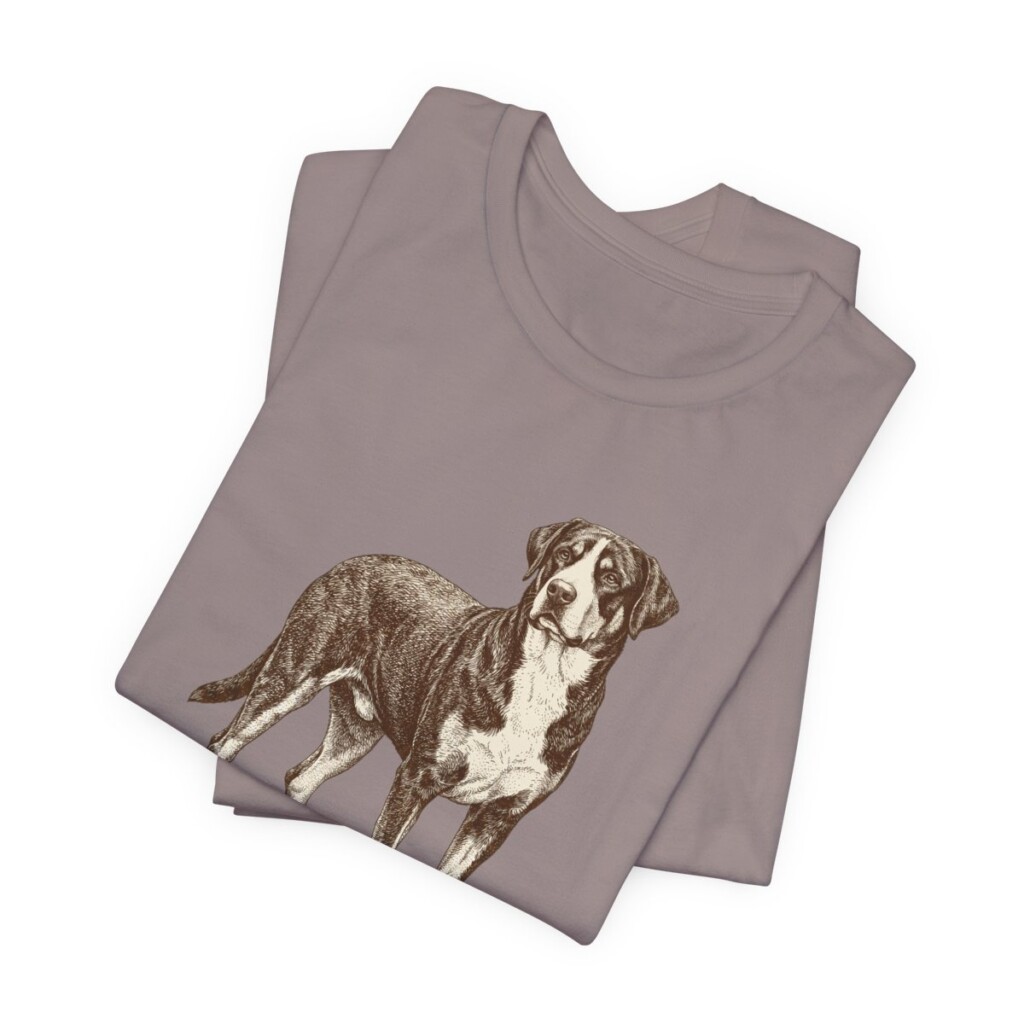 Greater Swiss Mountain Dog Shirt, Vintage Dog Sketch Tee, Dog Lover Gift