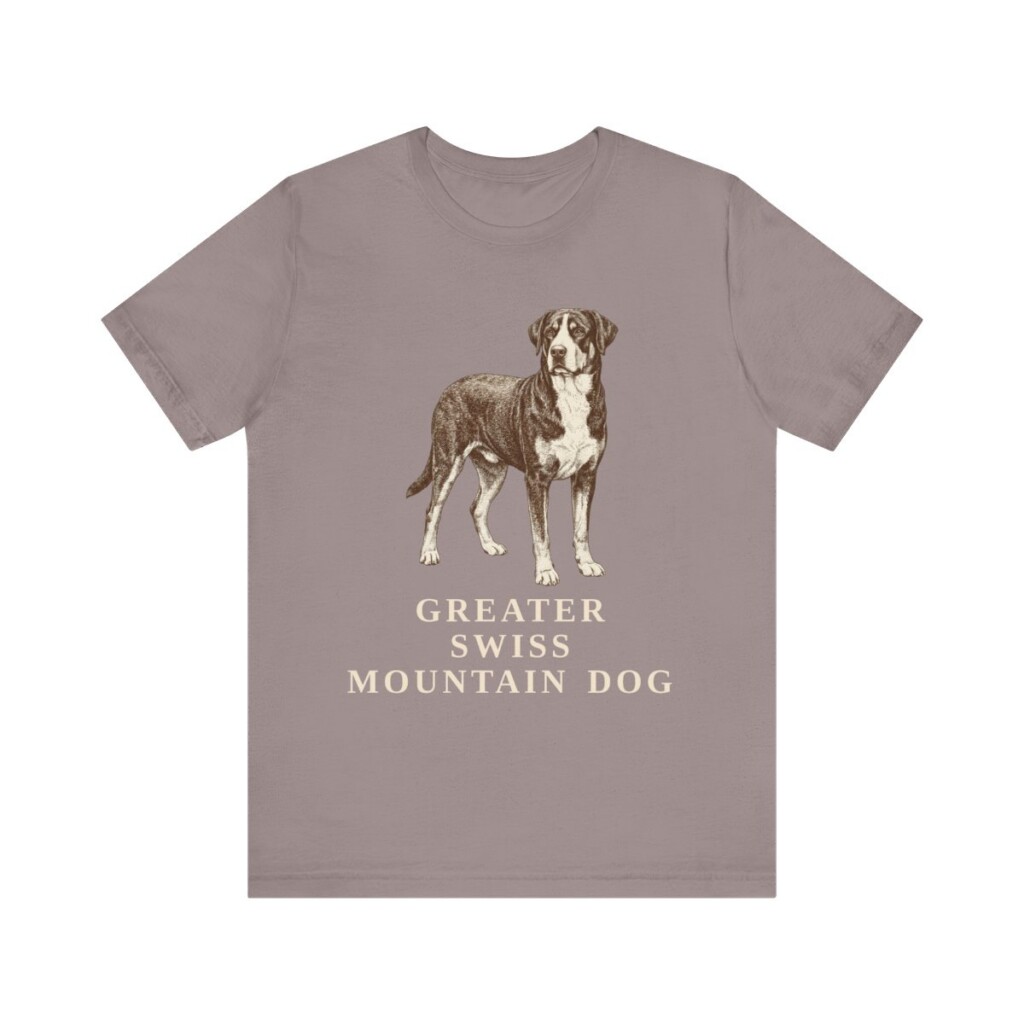 Greater Swiss Mountain Dog Shirt, Vintage Dog Sketch Tee, Dog Lover Gift
