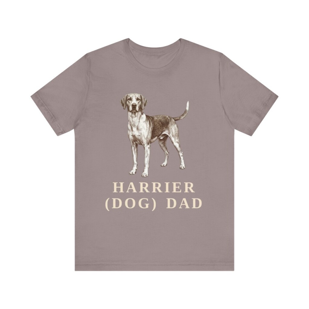 Harrier Dog Dad Shirt, Vintage Dog Sketch Tee, Dog Dad Gift Harrier Dog Dad Shirt, Vintage Dog Sketch Tee, Dog Dad Gift